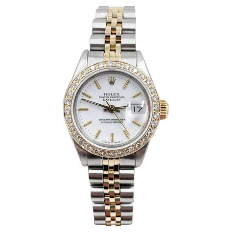 womens rolex 69173 18k whitegold datejust|Rolex model 69173 serial number.